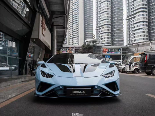 Yeni Ürün Lamborghini Huracan EVO için Karbon Fiber Body Kit Huracan EVO Karbon Fiber Ön Kürek Diffuser Spoiler