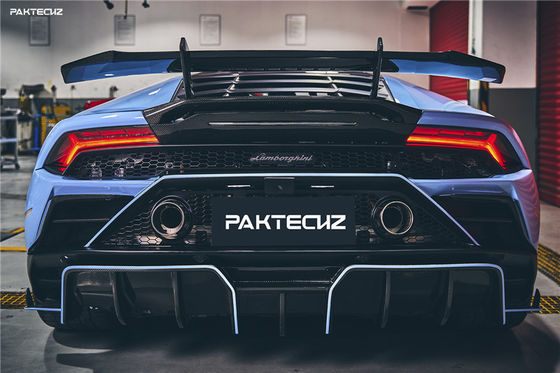 Yeni Ürün Lamborghini Huracan EVO için Karbon Fiber Body Kit Huracan EVO Karbon Fiber Ön Kürek Diffuser Spoiler