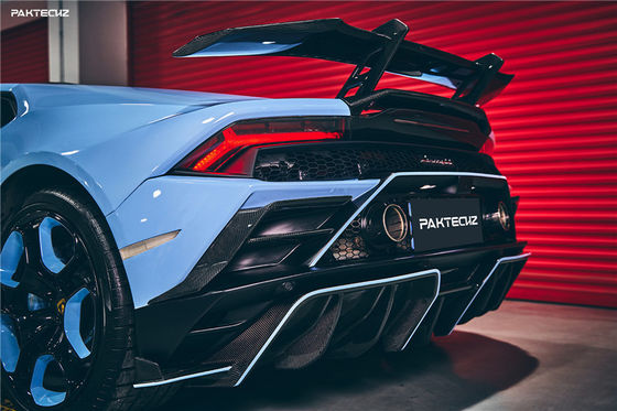 Yeni Ürün Lamborghini Huracan EVO için Karbon Fiber Body Kit Huracan EVO Karbon Fiber Ön Kürek Diffuser Spoiler