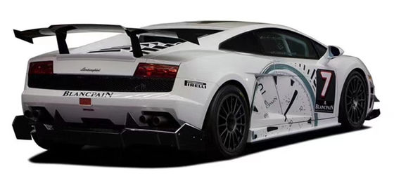 Lamborghini için Gallardo LP550 560 570 Karbon Fiber Spoiler Gallardo LP550 560 570 Yükseltilmiş SUPER TROFEO Style Spoiler