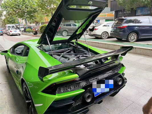 Lamborghini LP580 LP610 Karbon Fiber Body Kit LP580 LP610 VORS Tarzı Yükseltilmiş Karbon Fiber Spoiler Wing