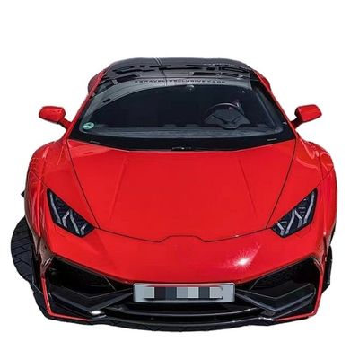 Lamborghini LP580 LP610 Karbon Elyafı Geniş Beden Kiti LP580 LP610 PD tarzı Yeniletilmiş Ön ve Arka Tampon Spoiler Geniş Beden