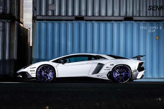 Lamborghini Aventador LP700 Karbon Fiber Body Kit LP700 LB tarzı Side Skirt Spoiler Wheel Arch