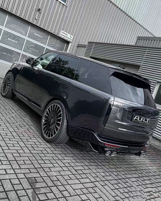 2022 Yeni Range Rover Body Kit BS Stili Ön Dudak Bölücü Bumper Diffuser