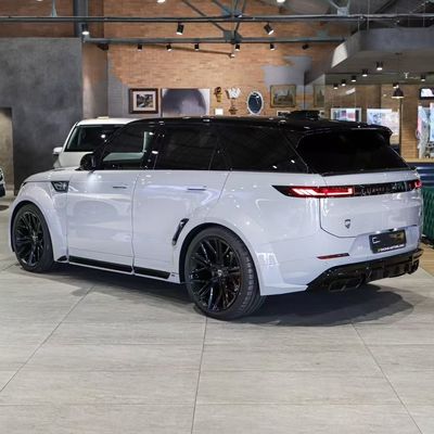 Karbon Fiber Range Rover Sport Body Kit LM Stili Ön Dudak Araç Tekerlek Kemeri