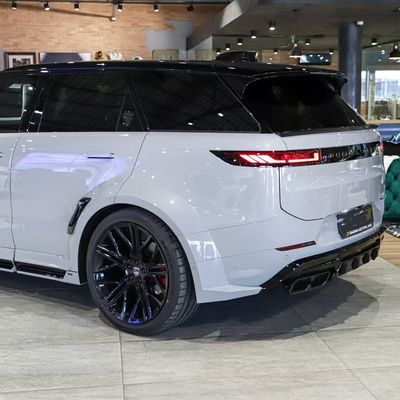 Karbon Fiber Range Rover Sport Body Kit LM Stili Ön Dudak Araç Tekerlek Kemeri