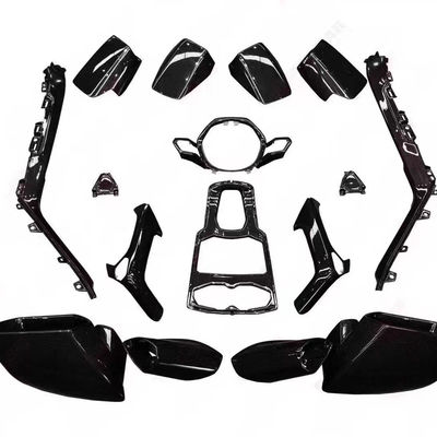 Lamborghini LP580 LP610 Karbon Fiber İçsel LP580 LP610 OEM Tarzı Karbon Fiber Merkezi Panel