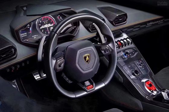 Lamborghini LP580 LP610 Karbon Fiber İçsel LP580 LP610 OEM Tarzı Karbon Fiber Merkezi Panel