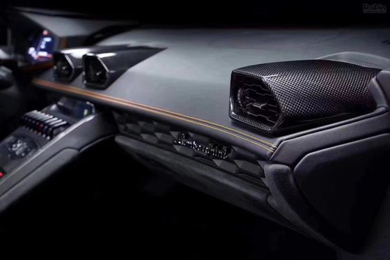 Lamborghini LP580 LP610 Karbon Fiber İçsel LP580 LP610 OEM Tarzı Karbon Fiber Merkezi Panel