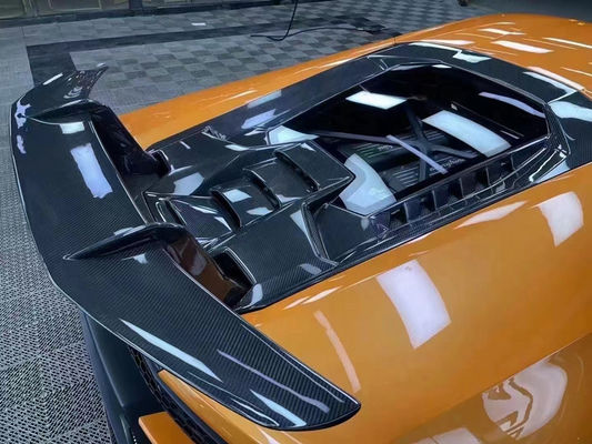 Lamborghini HURACAN LP610 580 EVO için Otomobil Parçaları Karbon Fiber Tail Spoiler