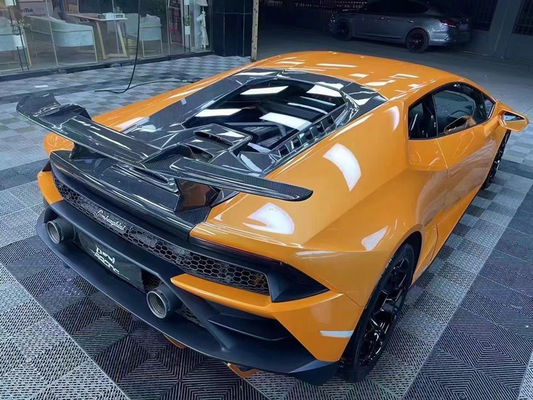 Lamborghini HURACAN LP610 580 EVO için Otomobil Parçaları Karbon Fiber Tail Spoiler