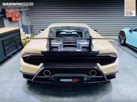 Lamborghini HURACAN LP610 580 EVO için Otomobil Parçaları Karbon Fiber Tail Spoiler