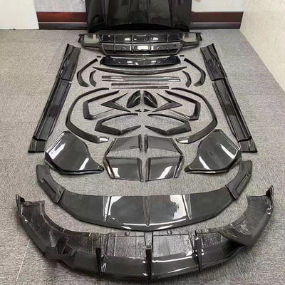 Lamborghini Urus Body Kit için Otomatik Parçalar Urus TopCAR tarzı Karbon Fiber Ön Kürek Diffuser Spoiler Hood Body Kit