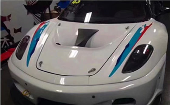 Ferrari F430 için Yüksek Kaliteli Karbon Elyafı Karbon Elyafı Motor Kapak Kapak Kapak F430 Motor Kapak