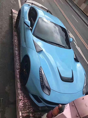 Ferrari F12 için Yüksek Kalite Karbon Elyafı Karbon Elyaf Kapak Dekorasyonu F12 Karbon Elyafı Motor Bölmesi Tuyere Küçük Parça