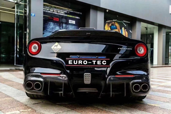 Yüksek Kaliteli Karbon Fiber F12 Karbon Fiber Bodies Kit Ferrari F12 Upgrade DMC Style Ön Kürek Arka Diffuser Spoiler