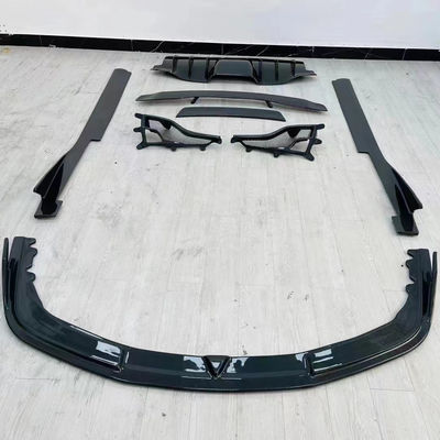 Ferrari için 458 Karbon Fiber Body Kit 458 Karbon Fiber Front Lip Diffuser Spoiler Side Skirt Body Kit