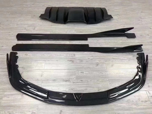 Ferrari için 458 Karbon Fiber Body Kit 458 Karbon Fiber Front Lip Diffuser Spoiler Side Skirt Body Kit