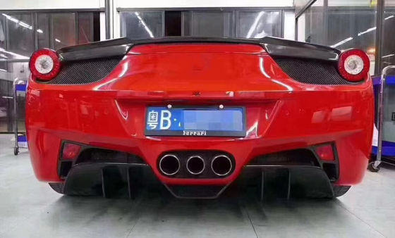 Ferrari için 458 Karbon Fiber Body Kit 458 Karbon Fiber Front Lip Diffuser Spoiler Side Skirt Body Kit