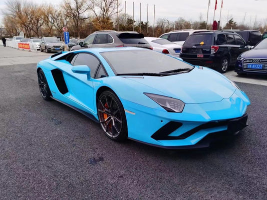 Lamborghini Aventador LP700 Karbon Fiber Body Kit LP740 Style için Ön ve Arka Tampon Spoilers