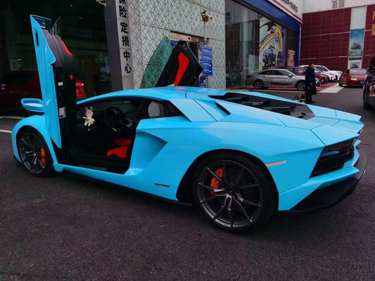 Lamborghini Aventador LP700 Karbon Fiber Body Kit LP740 Style için Ön ve Arka Tampon Spoilers