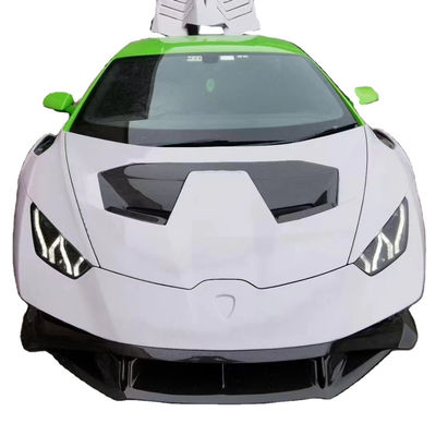 Lamborghini Huracan LP580 LP610 için STP Karbon Fiber Bodies Kit Karbon Fiber Front ve Rear Bumper Spoiler Hood