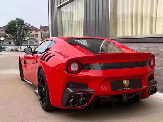 Ferrari F12 için Yeni Ürün F12 Yenileştirilmiş TDF Tarzı Ön ve Arka Tamponlar