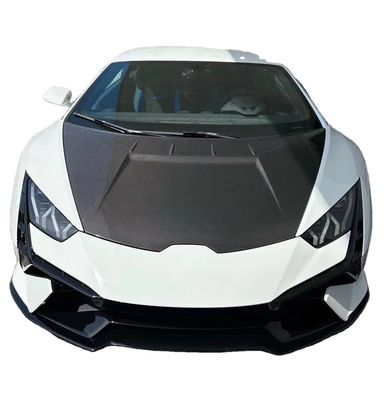 Lamborghini LP580 LP610 EVO Karbon Elyafı Vücut Kit LP580 LP610 EVO Geliştirilmiş TecNIA tarzı Ön Tampon Vücut Kit