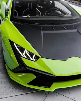 Lamborghini LP580 LP610 EVO Karbon Elyafı Vücut Kit LP580 LP610 EVO Geliştirilmiş TecNIA tarzı Ön Tampon Vücut Kit