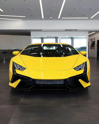 Lamborghini LP580 LP610 EVO Karbon Elyafı Vücut Kit LP580 LP610 EVO Geliştirilmiş TecNIA tarzı Ön Tampon Vücut Kit