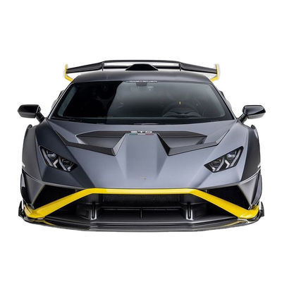 Lamborghini için STO Karbon Fiber Body Kit STO Yükseltilmiş Vors Stili Ön Dudak Difüzörü Yan Etek Kapuk Karbon Fiber Body Kit