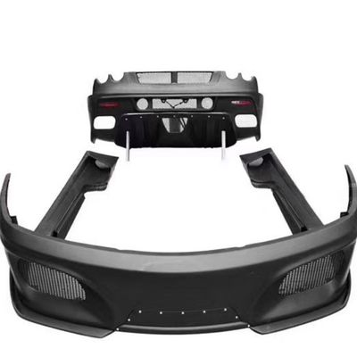 Ferrari F430 Bodies Kit F430 ASI stili yükseltilmiş ön ve arka tamponları spoiler F430 Karbon Fiber Bodies Kit