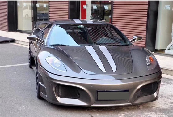 Ferrari F430 Bodies Kit F430 ASI stili yükseltilmiş ön ve arka tamponları spoiler F430 Karbon Fiber Bodies Kit
