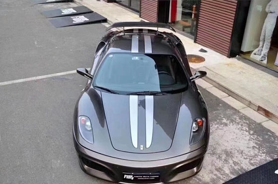 Ferrari F430 Bodies Kit F430 ASI stili yükseltilmiş ön ve arka tamponları spoiler F430 Karbon Fiber Bodies Kit