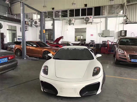 Ferrari F430 Bodies Kit F430 ASI stili yükseltilmiş ön ve arka tamponları spoiler F430 Karbon Fiber Bodies Kit