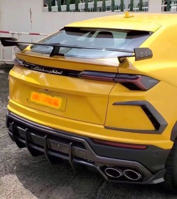 2018 - 2019 Lamborghini Body Kit SVJ tarzı Karbon Fiber Spoiler Wing PP