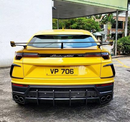 2018 - 2019 Lamborghini Body Kit SVJ tarzı Karbon Fiber Spoiler Wing PP