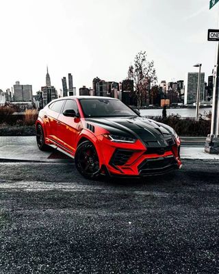 Yeni Lamborghini URUS Vücut MSY Tarzı Ön ve Arka Tampon Araba Otomatik Parçaları