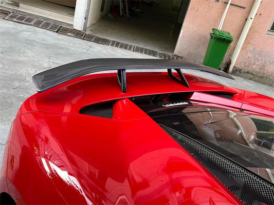 Ferrari F8 Karbon Fiber Spoiler F8 Yeni Tarz Karbon Fiber Tail Spoiler