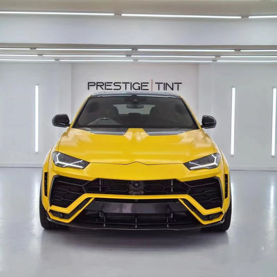 1016 Şık Lamborghini Vücut Kiti Urus Karbon Fiber Ön Dudak Diffuser Spoiler Hood Beyaz