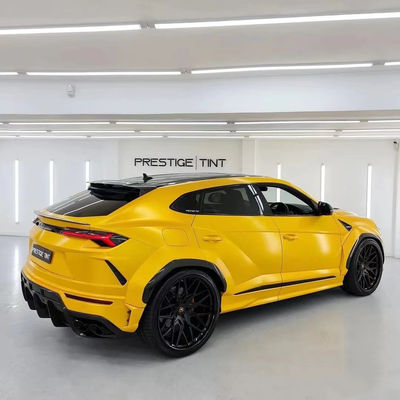 1016 Şık Lamborghini Vücut Kiti Urus Karbon Fiber Ön Dudak Diffuser Spoiler Hood Beyaz