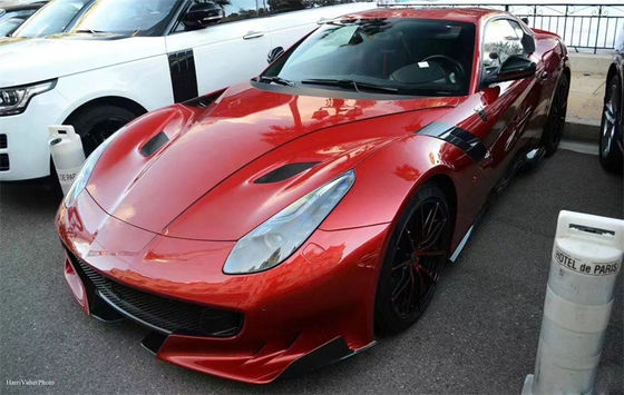 Ferrari F12 Karbon Fiber Hood için F12 Yükseltilmiş TDF Tarzı Karbon Fiber Hood Body Kit
