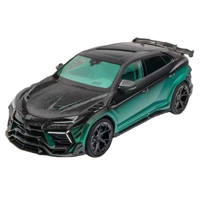 280mm Lamborghini Body Kit URUS MSY Stil Ön ve Arka Tampon Spoiler Hood Kit Yeşil