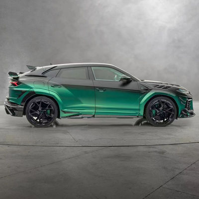 280mm Lamborghini Body Kit URUS MSY Stil Ön ve Arka Tampon Spoiler Hood Kit Yeşil