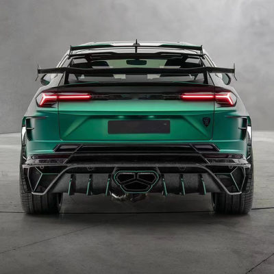 280mm Lamborghini Body Kit URUS MSY Stil Ön ve Arka Tampon Spoiler Hood Kit Yeşil