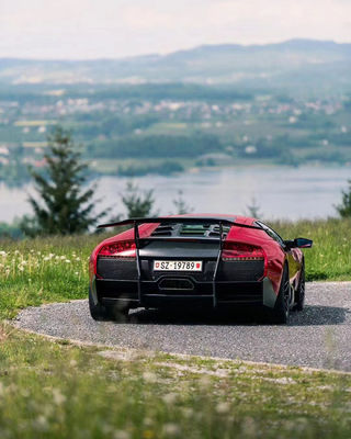 Karbon fiber Lamborghini Murcielago Lp640 Body Kit LP670-Style Spoilers
