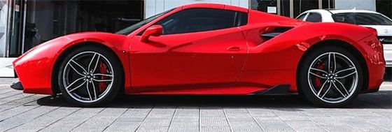 Ferrari için 488 Karbon Fiber Bodies Kit 488 Capristo Tarzı Karbon Fiber Front Lip Diffuser Spoiler