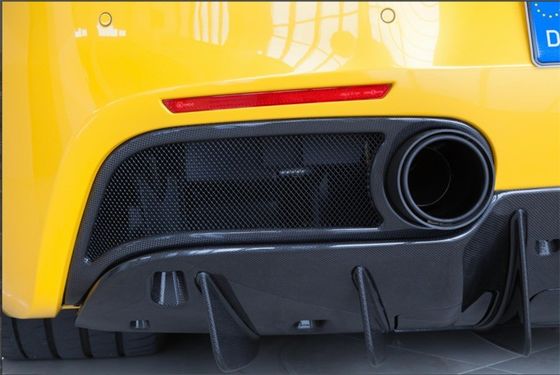 Ferrari için 488 Karbon Fiber Bodies Kit 488 Capristo Tarzı Karbon Fiber Front Lip Diffuser Spoiler