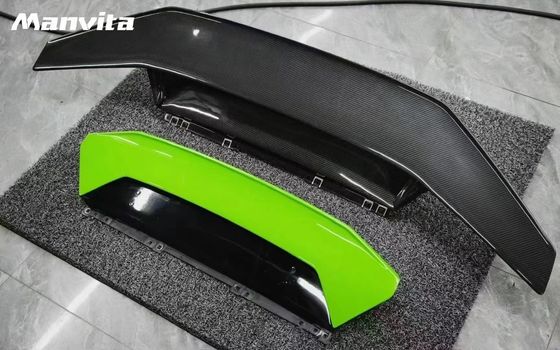 LP580 LP610 Lamborghini Huracan Evo Body Kit Tecnica Tarzı Karbon Fiber Spoiler Wing