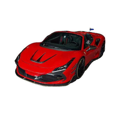 Ferrari F8 Karbon Fiber Bodies Kit F8 Upgrade MSY Style Ön Kürek Diffuser Spoiler Side Skirt Body Kit